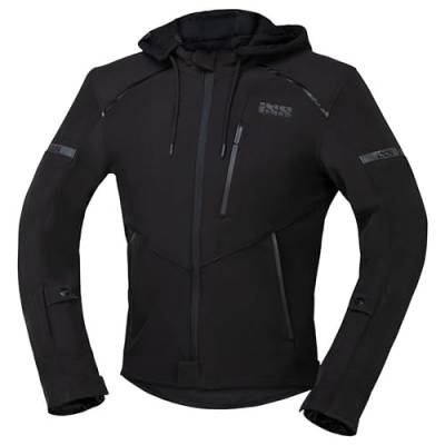 IXS Classic SO Moto 2.0 Textiljacke Motorradjacke Herren schwarz Wasserdicht 3XL von IXS