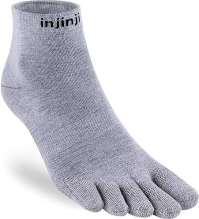 Injinji LINER MINI-CREW HEATHER GRAY L von Injinji