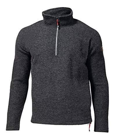 Ivanhoe of Sweden Brodal Half-Zip, L, Graphite Marl von Ivanhoe of Sweden