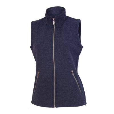 Ivanhoe of Sweden - Women's Flora Vest - Wollweste Gr 36 blau von Ivanhoe of Sweden