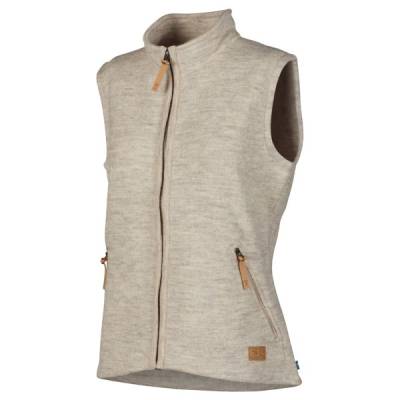 Ivanhoe of Sweden - Women's NLS Coco Vest - Wollweste Gr 36;38;40;42;44 beige;grau/beige von Ivanhoe of Sweden