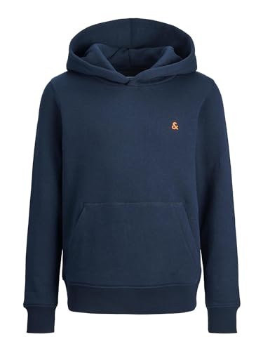 JACK&JONES JUNIOR Jungen JJESTAR ROOF Sweat Hood NOOS JNR Kapuzenpullover, Navy Blazer, 140 von JACK & JONES