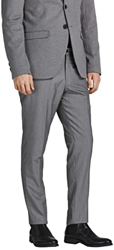 JACK & JONES Herren jprfranco broek noos Anzughose, Light Grey Melange, 46 EU von JACK & JONES