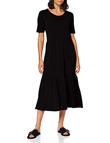 JDY Damen Jdydalila Frosty S/S Dress Jrs Noos, Schwarz, XS von JdY