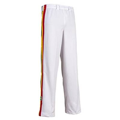 JL Sport Authentische brasilianische Capoeira Martial Arts Herrenhose (Jamaikanisch, Reggae) - M von JL Sport