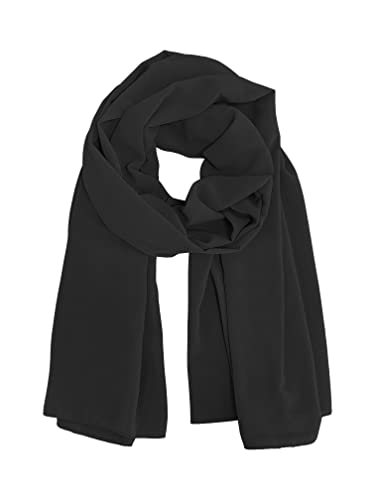 Schal/Stole/Bettwäsche für Damen, elegant, Viskosefaser, Artikelnummer: 230, Schwarz von JOPHY & CO.