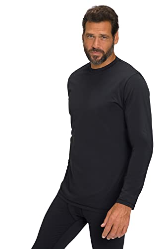 JP 1880 Funktions-Unterhemd, Skiwear, Thermo, Langarm, warm, Rundhalsausschnitt, bis 8 XL schwarz XXL 811837100-XXL von JP 1880