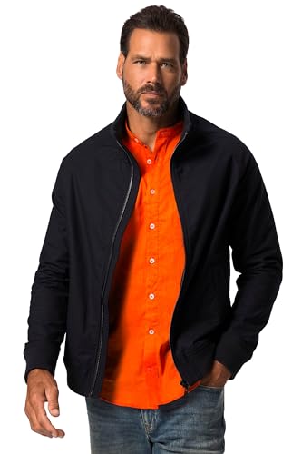 JP 1880 Herren große Größen Übergrößen Menswear L-8XL Blouson FLEXNAMIC®, Stehkragen, bis 8 XL navy blau 3XL 825138130-3XL von JP 1880