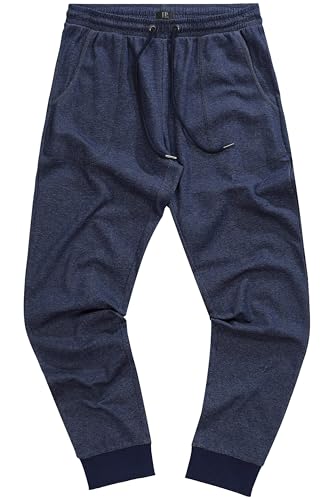 JP 1880 Herren große Größen Übergrößen Menswear L-8XL Schlafanzug-Hose, Homewear, Interlockjersey, Elastikbund, bis 8 XL Navy blau 6XL 822051130-6XL von JP 1880