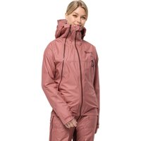 Jack Wolfskin Alpspitze Air 3L Jacket Women Hochatmungsaktive Skitouren-Jacke mit RECCO® Ortungssystem Damen L blush powder blush powder von Jack Wolfskin