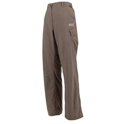 Jack Wolfskin Basic Desert Pants Travel Damen Hose Wanderhose Grau 1501021-5011 36 von Jack Wolfskin