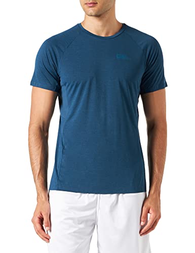 Jack Wolfskin Herren Prelight T-Shirt, Dark Sea, L von Jack Wolfskin