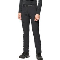 Jack Wolfskin Holdsteig Pants Women Softshell-Wanderhose Damen 44S schwarz black von Jack Wolfskin