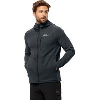 Jack Wolfskin Kolbenberg Hooded FZ Men Fleecejacke Herren S phantom phantom von Jack Wolfskin