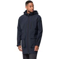 Jack Wolfskin Norden Port Parka Men Wasserdichter Wintermantel Herren 3XL blau night blue von Jack Wolfskin