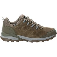 Jack Wolfskin Refugio Texapore Low Men Wasserdichte Wanderschuhe Herren 40 cold coffee cold coffee von Jack Wolfskin