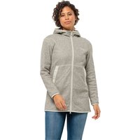 Jack Wolfskin Tannenspur Coat Women Fleecemantel Damen M cotton white cotton white von Jack Wolfskin