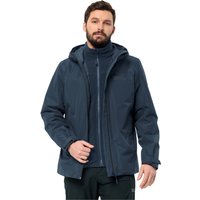 Jack Wolfskin Taubenberg 3in1 Jacket Men 3 in 1 Jacke Herren S blau night blue von Jack Wolfskin