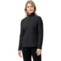 Jack Wolfskin Taunus HZ Women Fleecepullover Damen S schwarz black von Jack Wolfskin