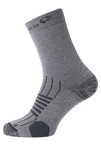 Jack Wolfskin Uni Recovery Tech Unisex Socken, Light Grey, 35-37 von Jack Wolfskin