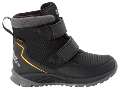 Jack Wolfskin Unisex Kinder Polar Bear Texapore Mid Vc K, Phantom / Burly Yellow Xt, 40 EU von Jack Wolfskin