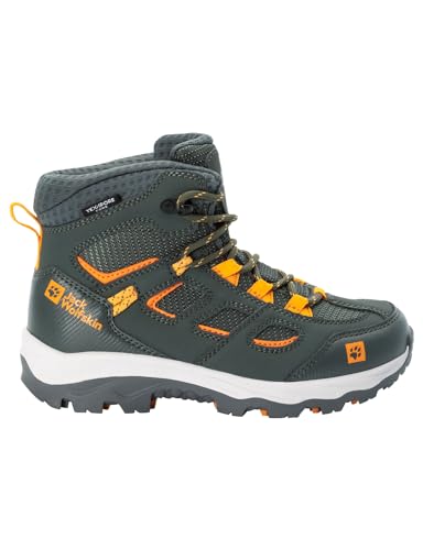 Jack Wolfskin Unisex Kinder Vojo Texapore Mid K, Slate Green, 30 EU von Jack Wolfskin