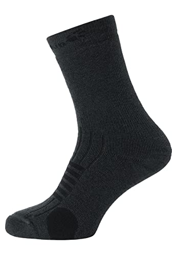 Jack Wolfskin Unisex Recovery Tech Unisex Socken, dark grey, 44-46 EU von Jack Wolfskin