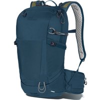 Jack Wolfskin Wolftrail 22 Recco Wanderrucksack mit Ortungssystem one size dark sea dark sea von Jack Wolfskin