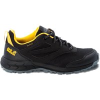 Jack Wolfskin Woodland Texapore Low Kids Wasserdichte Wanderschuhe Kinder 37 schwarz black / burly yellow XT von Jack Wolfskin