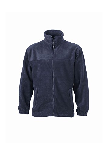 James & Nicholson - Full-Zip-Fleece Jacke 4XL,Navy von James & Nicholson