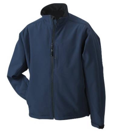 James & Nicholson Herren Jacke Softshelljacke blau (navy) Large von James & Nicholson