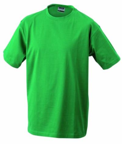 James & Nicholson Jungen Junior Basic Rundhals T-Shirt, Grün (Irish-Green), X-Small (Herstellergröße: XS (98/104)) von James & Nicholson