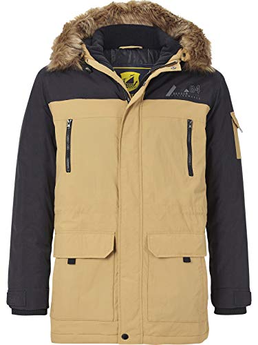 Jan Vanderstorm Herren Parka Jokum beige 60 von Jan Vanderstorm