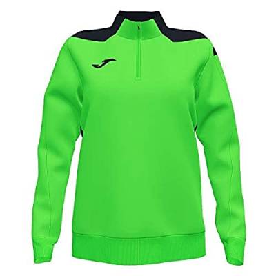 Joma Damen 901268.021.2XS Sweatshirt, Fluoro-Schwarz, Estándar von Joma