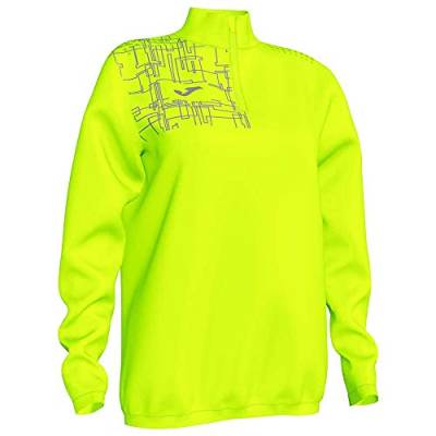 Joma Damen 901402.060.S Sweatshirt, Fluor-Gelb, S von Joma