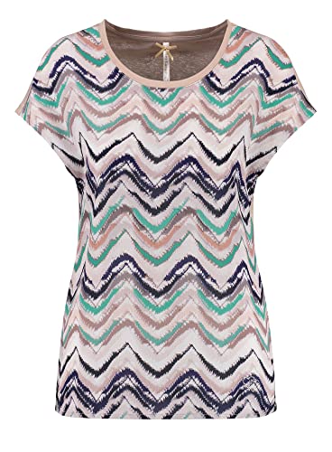 KEY LARGO Damen T-Shirt WT Ethno Round Sand (21) L von KEY LARGO