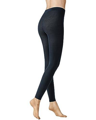 KUNERT Damen Leggings Liz ohne Gummifäden Marine 0360 44/46 von KUNERT