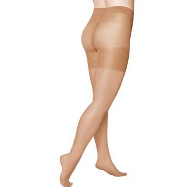 KUNERT Damen Strumpfhose Fresh Up Curvy 20 klimaregulierend 20 DEN Cashmere 0540 44/46 von KUNERT