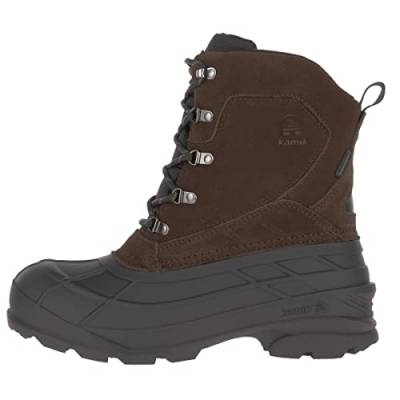 Kamik Herren Fargo2 Winterstiefel, Braun (Dark Brown DBR), 45 EU von Kamik