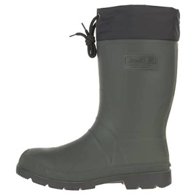 Kamik Herren Forester Gummistiefel, Grün (Khaki Black Khk), 44 EU von Kamik