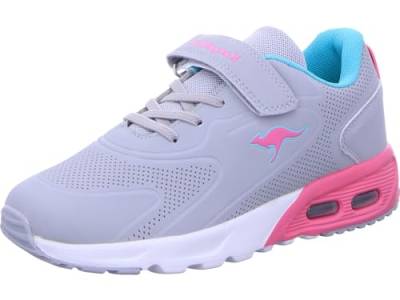 KangaROOS Damen KX-Giga EV Sneaker, Vapor Grey/Daisy pink, 36 EU von KangaROOS