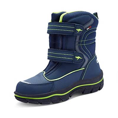 KangaROOS Herren K-Leno V RTX Herbst-& Winterstiefel, dk Navy/Lime, 40 EU von KangaROOS