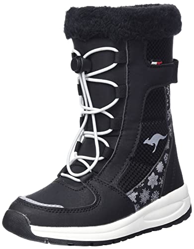 KangaROOS K-PE Gastin RTX Stiefel, Jet Black/Vapor Grey, 29 EU von KangaROOS