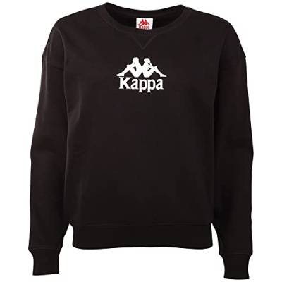 Kappa Damen Lindira Women, Sweatshirt, Regular Fit T-Shirt, Caviar, S EU von Kappa