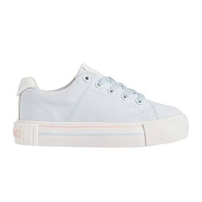 Kappa Tudy Lace Leinwand Sneaker, blau/weiß, 34 EU von Kappa