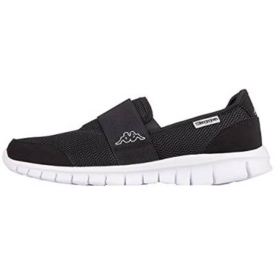 Kappa Unisex taro Sneaker, Schwarz 1110 White Black, 36 EU von Kappa