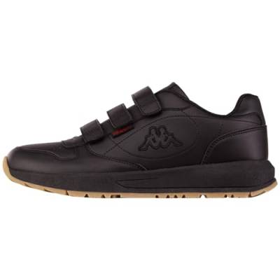 Kappa Unisex STYLECODE: 243370 Basis VL Sneaker, Black, 36 EU von Kappa