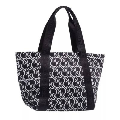 Karl Lagerfeld Jeans Tote - Urban Nylon Tote - Gr. unisize - in Schwarz - für Damen von Karl Lagerfeld Jeans