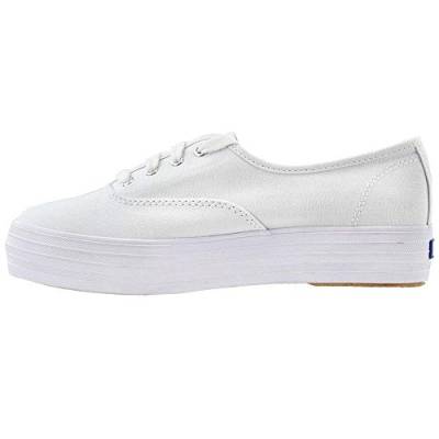 Keds Damen Triple Laufschuhe, Weiß (White), 39 EU von Keds