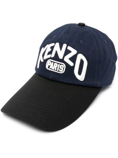 Kenzo Baseballkappe mit Logo-Stickerei - Blau von Kenzo